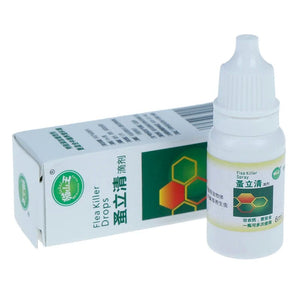 Planet Gates 8ml Pets Dog Cat Anti-flea Drops Insecticide Flea Lice Insect Killer Liquid Insect Killer Spray For Pet Dog Puppy Cat