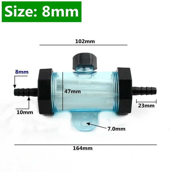 Planet Gates 8mm / 1PC 1PC 8/10/12/14/18/22mm Pagoda Hose Filter Garden Irrigation Fittings Aquarium Transparent Filter Fish Tank Water Pipe Filter