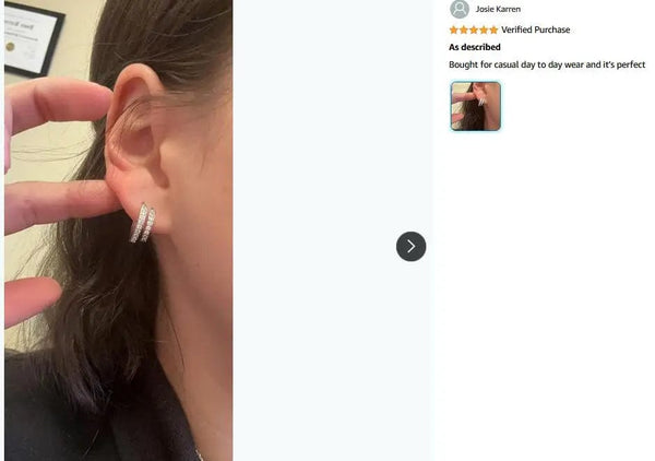 Planet Gates 8mm / silver 925 Sterling Silver Small Hoop Earrings Zirconia Huggie 14K Gold Plated Cartilage Piercing Ear Cuff Tiny Earrings for Women Men