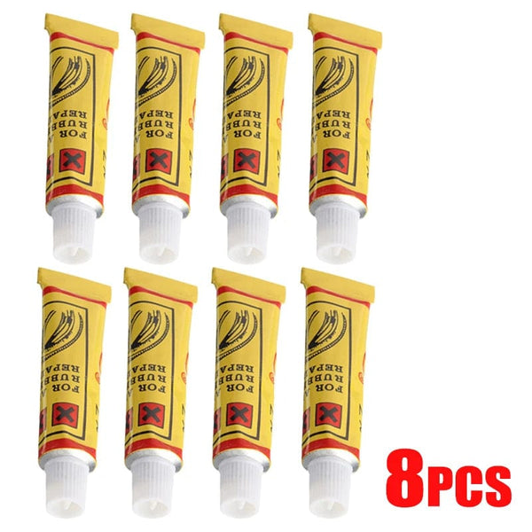 Planet Gates 8pcs 6ml Tire Repairing Glue Car Motorcycle Bicycle Tire Patching Repair Glues Bike Tyre Inner Tube Puncture Repair Tools