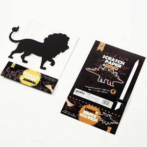 Planet Gates 8Pcs Magic Scratch Drawing Paper DIY Scratch Art Bookmark Kids Drawing Toys Painting Book Creative Card Sticker Educational Toys