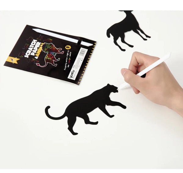 Planet Gates 8Pcs Magic Scratch Drawing Paper DIY Scratch Art Bookmark Kids Drawing Toys Painting Book Creative Card Sticker Educational Toys