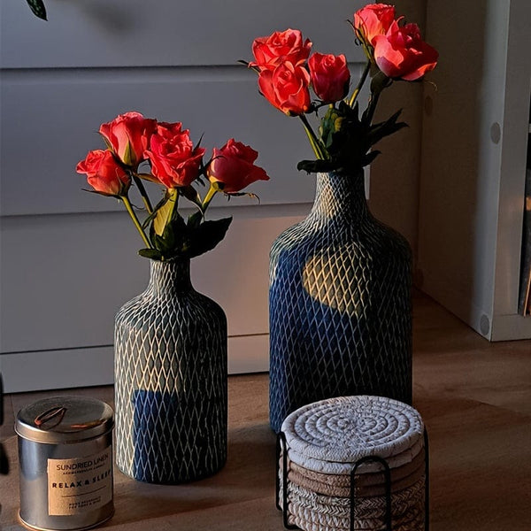 Planet Gates 8pcs, Round Fabric Coasters, Thermal Insulation Mat For Household Kitchen Tables, Round Cotton Rope Woven Meal Pad, Plate Mat, Cup Mat, Pot Mat, Hanging Home Decoration