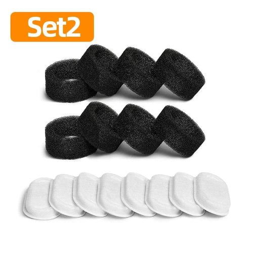 Planet Gates 8Pcs Set / CHINA ROJECO Cat Fountain Filter For 3.2L Stainless Steel Cat Water Fountain Pet Water Dispenser Replacement Activated Carbon Filters