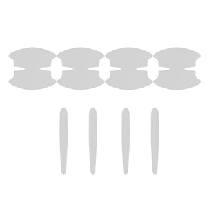 Planet Gates 8Pcs TPU Car Door Bowl Anti-scratch Sticker Clear Door Bowl Handle Protection Sticker Paint Surface Film Car Accessories Decals