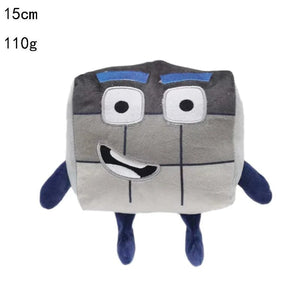 Planet Gates 9 14-30cm Cartoon number Plush Doll Toy Educational Stuffed Movie TV number Toys Kids Gift early childhood education doll