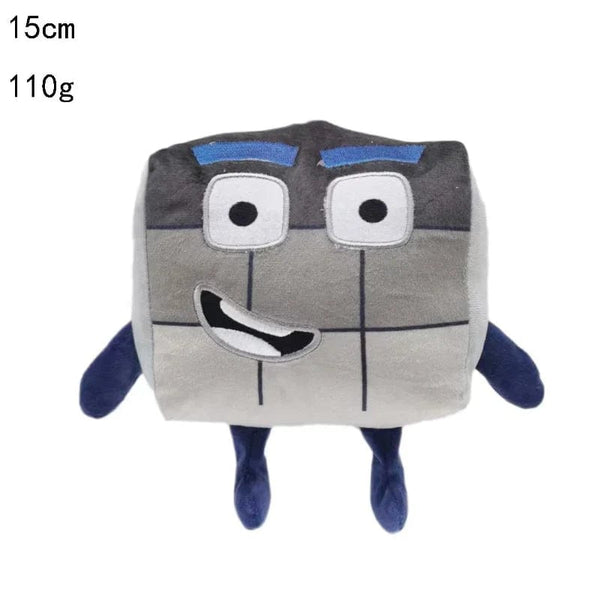 Planet Gates 9 14-30cm Cartoon number Plush Doll Toy Educational Stuffed Movie TV number Toys Kids Gift early childhood education doll