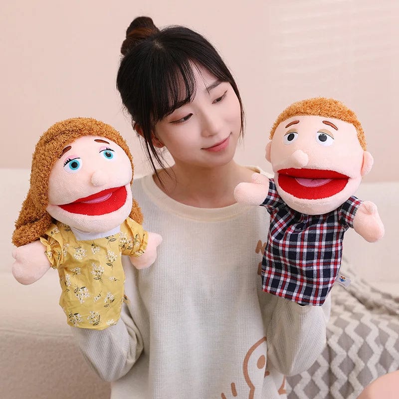 Planet Gates 9 / about 28-33cm 28-33cm Kids Plush Finger & Hand Puppet Popular Activity Boy Girl Role Play Bedtime Story Props Family Role Playing Toys Doll