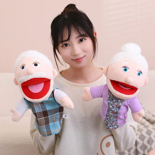 Planet Gates 9 / about 28-33cm 28-33cm Kids Plush Finger & Hand Puppet Popular Activity Boy Girl Role Play Bedtime Story Props Family Role Playing Toys Doll