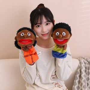 Planet Gates 9 / about 28-33cm 28-33cm Kids Plush Finger & Hand Puppet Popular Activity Boy Girl Role Play Bedtime Story Props Family Role Playing Toys Doll