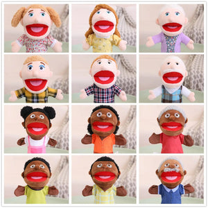 Planet Gates 9 / about 28-33cm 28-33cm Kids Plush Finger & Hand Puppet Popular Activity Boy Girl Role Play Bedtime Story Props Family Role Playing Toys Doll
