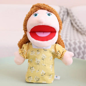 Planet Gates 9 / about 28-33cm 28-33cm Kids Plush Finger & Hand Puppet Popular Activity Boy Girl Role Play Bedtime Story Props Family Role Playing Toys Doll