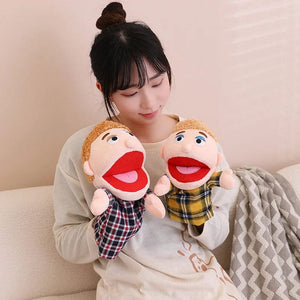 Planet Gates 9 / about 28-33cm 28-33cm Kids Plush Finger & Hand Puppet Popular Activity Boy Girl Role Play Bedtime Story Props Family Role Playing Toys Doll
