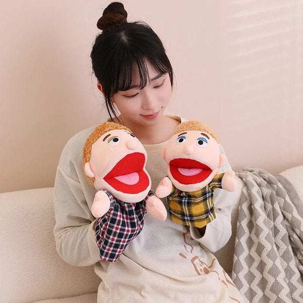 Planet Gates 9 / about 28-33cm 28-33cm Kids Plush Finger & Hand Puppet Popular Activity Boy Girl Role Play Bedtime Story Props Family Role Playing Toys Doll