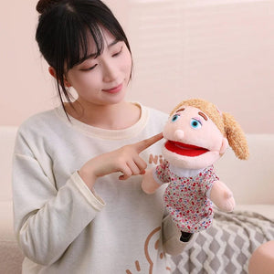 Planet Gates 9 / about 28-33cm 28-33cm Kids Plush Finger & Hand Puppet Popular Activity Boy Girl Role Play Bedtime Story Props Family Role Playing Toys Doll