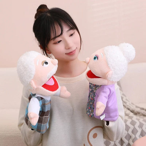 Planet Gates 9 / about 28-33cm 28-33cm Kids Plush Finger & Hand Puppet Popular Activity Boy Girl Role Play Bedtime Story Props Family Role Playing Toys Doll