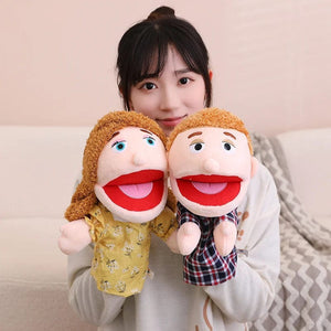 Planet Gates 9 / about 28-33cm 28-33cm Kids Plush Finger & Hand Puppet Popular Activity Boy Girl Role Play Bedtime Story Props Family Role Playing Toys Doll