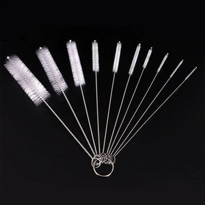 Planet Gates 90/155/200CM Aquarium Cleaning Brush for Hose Air Tube Stainless Steel Flexible Double Ended Pipe Brush Fish Tank Accessories