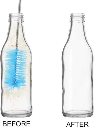 Planet Gates 90/155/200CM Aquarium Cleaning Brush for Hose Air Tube Stainless Steel Flexible Double Ended Pipe Brush Fish Tank Accessories