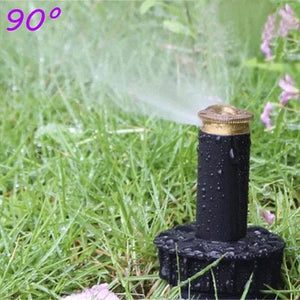 Planet Gates 90 degree 1/2 Inch Popup Sprinklers 90/180/360 Degree Automatic Stretching Pure Copper Lawn Buried Head Garden Irrigation Waterting Tool