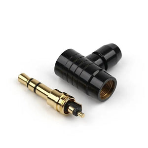 Planet Gates 90 Degree 2 3 4 Pole Jack 3.5mm Connector Headphone Plug Conector L Type Gold Plated Copper Consumer Electronics Audio Terminal