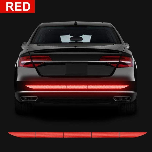 Planet Gates 90cm/35.43in Reflective Car Decal Safety Warning Reflector Tape Car Stickers Anti Collision Warning Reflector Sticker Auto Accessories