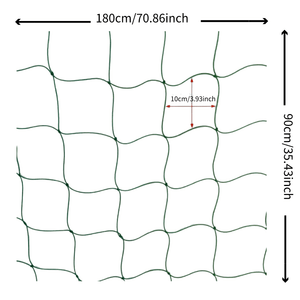 Planet Gates 90cm/35.43inch*180cm/70.86inch 1pc, Plant Climbing Net For Climbing Plants, Planting Supplies And Tools, Green Grid Net For Climbing Plants, Garden Flower And Plant Supplies, Garden Balcony Gardening Beauty Planting Supplies, Flower Pots