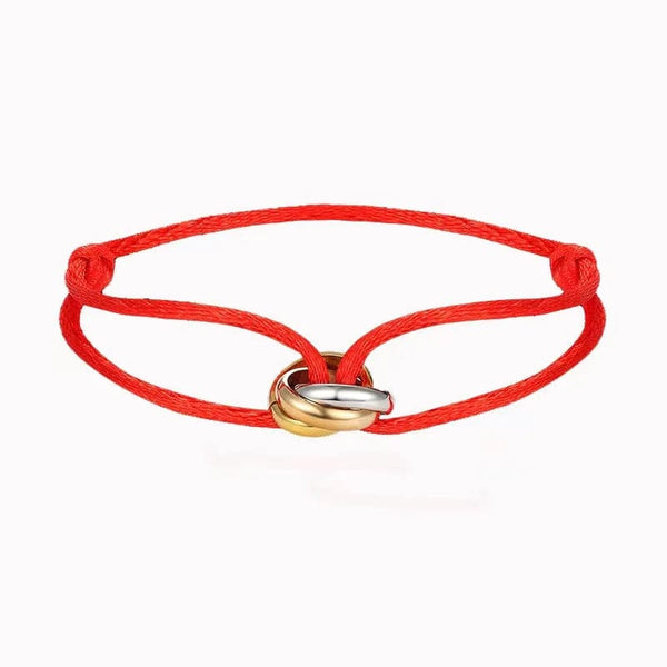 Planet Gates 90Y New IN Stainless Steel Bracelet 3 Metal Buckle Ribbon Lace Up Chain Multicolor Adjustable Size Bracelet For Women Man Unisex