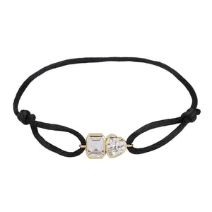 Planet Gates 90Y New IN Stainless Steel Bracelet 3 Metal Buckle Ribbon Lace Up Chain Multicolor Adjustable Size Bracelet For Women Man Unisex