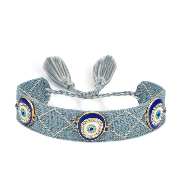 Planet Gates 90Y New IN Stainless Steel Bracelet 3 Metal Buckle Ribbon Lace Up Chain Multicolor Adjustable Size Bracelet For Women Man Unisex