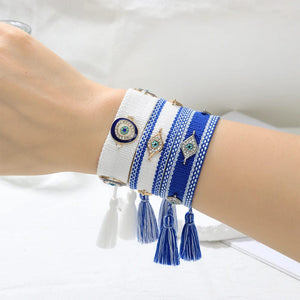 Planet Gates 90Y New IN Stainless Steel Bracelet 3 Metal Buckle Ribbon Lace Up Chain Multicolor Adjustable Size Bracelet For Women Man Unisex