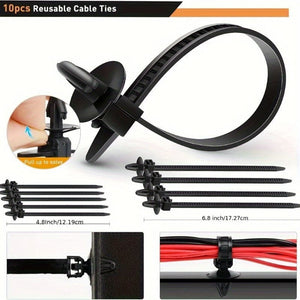 Planet Gates 925/820pcs Automotive Fastener Set - 26 Popular Sizes Of Durable Bumper Mount Clips, Plastic Rivets And Tailgate Handle Bar Clips