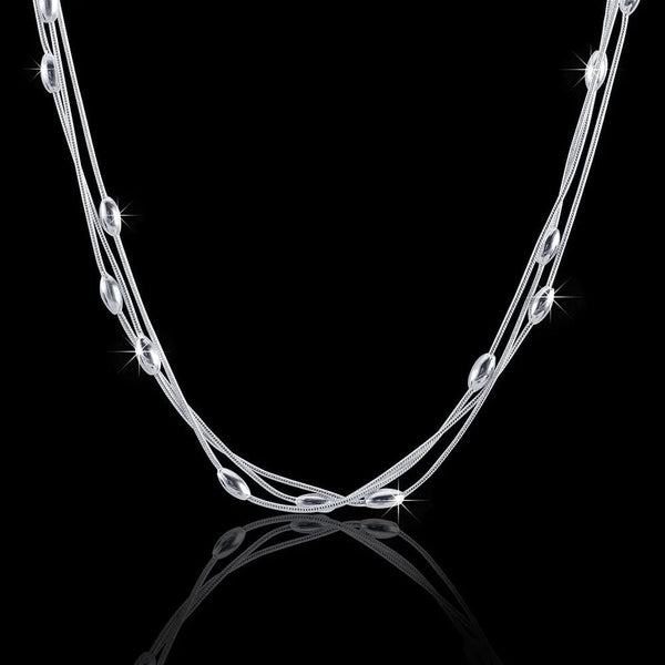 Planet Gates 925 sterling silver Charms beads Necklace for women luxury fashion party wedding accessories Jewelry Christmas gifts