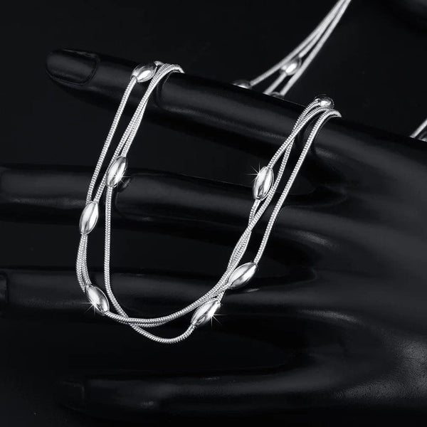 Planet Gates 925 sterling silver Charms beads Necklace for women luxury fashion party wedding accessories Jewelry Christmas gifts