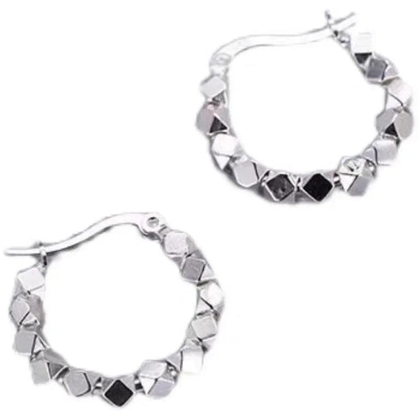Planet Gates 925 Sterling Silver Hot Sale  hoop Earrings Simple Temperament Exquisite Hot Semale Sexy Jewelry Gift