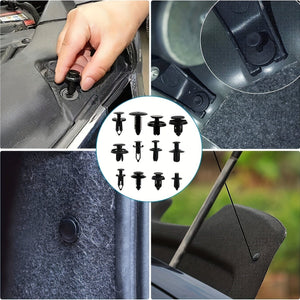 Planet Gates 925pcs 925pcs Car Bumper Retainer Clips Plastic Rivets Fasteners Tailgate Handle Rod Clip, 26 Most Popular Sizes Auto Push Pin Rivets Set