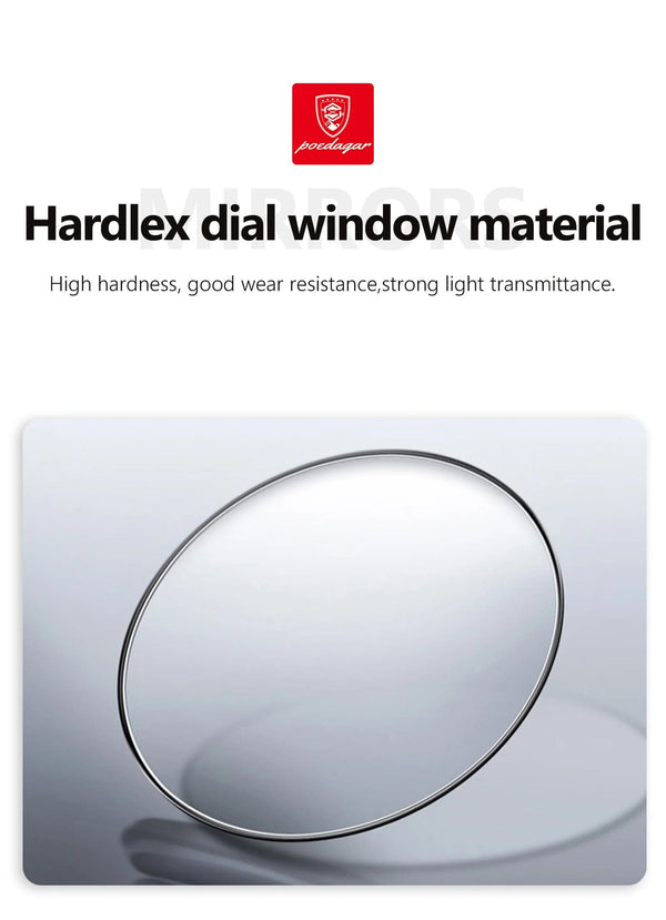 Planet Gates 930 Gold Gold POEDAGAR Luxury Watch for Men Military Leather Man Wristwatch Quartz Clock Waterproof Luminous Date Week Men's Watches Reloj+box