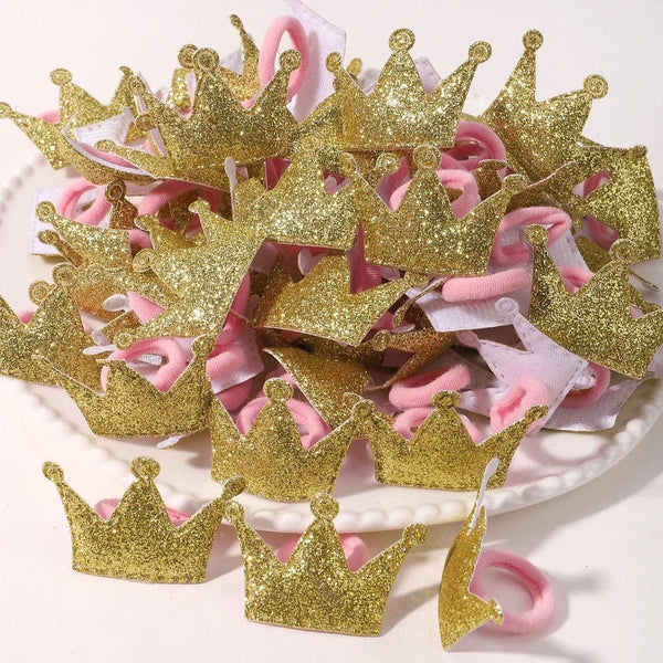 Planet Gates 933-1 / 20pcs 20pcs Kids Elastic Hair Bands Girls Plush Ball Rubber Band For Children Sweets Scrunchie Hair Ties Clip Baby Hair Accessories