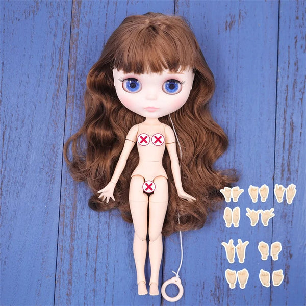 Planet Gates 9458 handab / 30cm height ICY DBS Blyth doll White Skin Glossy face Matte face Joint body with hand set A&B 1/6 bjd suitable diy makeup Special price