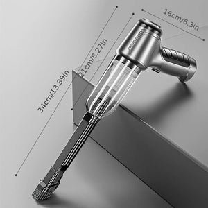 Planet Gates 95000Pa Mini Powerful Car Vacuum Cleaner Robot Wireless Home Cleaning Tool Blow Suction Integrated for Dry Wet Cleaning Small Appliance