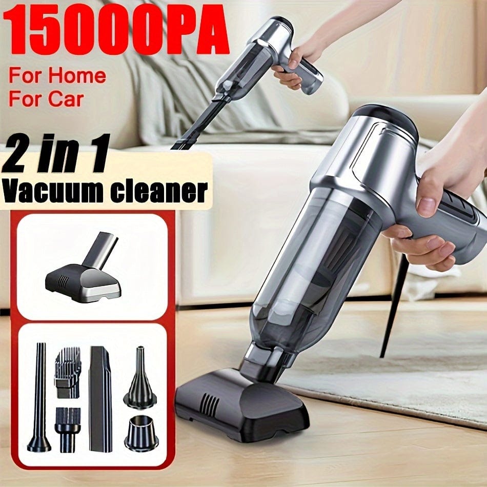 Planet Gates 95000Pa Portable Wireless Handheld Vacuum Cleaner with Strong Suction 95000PA for Home Car Vacuum Cleaning and Blow Dust 2-in-1 Small Appliance