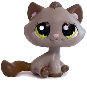 Planet Gates 959 Rare pet shop toy Mini Stands Short Hair Kitten Old Figures Collection Original Bobble head toy lps