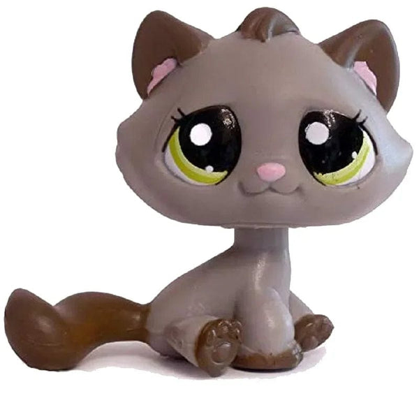 Planet Gates 959 Rare pet shop toy Mini Stands Short Hair Kitten Old Figures Collection Original Bobble head toy lps