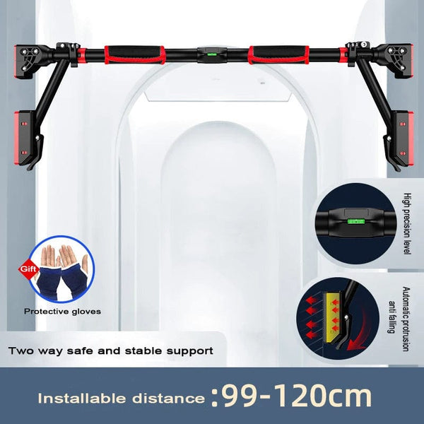 Planet Gates 99-120cm / CHINA Popular Triangle Support Wall Horizontal Bar, Indoor Pull-up Horizontal Bar, Punching Free Fitness