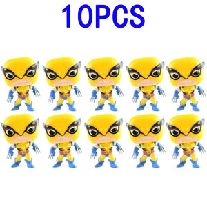 Planet Gates 9CM 1PCS 3 POP Deadpool Action Figure Deadpool 3 Deadpool Wolverine Action Figure Marvel Movie Characters Figure Toy Doll Model Kid Gifts