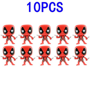 Planet Gates 9CM 1PCS 3 POP Deadpool Action Figure Deadpool 3 Deadpool Wolverine Action Figure Marvel Movie Characters Figure Toy Doll Model Kid Gifts