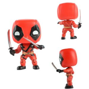 Planet Gates 9CM 1PCS 3 POP Deadpool Action Figure Deadpool 3 Deadpool Wolverine Action Figure Marvel Movie Characters Figure Toy Doll Model Kid Gifts