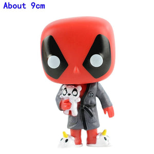 Planet Gates 9CM 1PCS 3 POP Deadpool Action Figure Deadpool 3 Deadpool Wolverine Action Figure Marvel Movie Characters Figure Toy Doll Model Kid Gifts