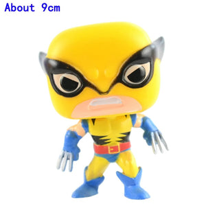 Planet Gates 9CM 1PCS 3 POP Deadpool Action Figure Deadpool 3 Deadpool Wolverine Action Figure Marvel Movie Characters Figure Toy Doll Model Kid Gifts