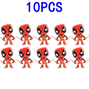 Planet Gates 9CM 1PCS 3 POP Deadpool Action Figure Deadpool 3 Deadpool Wolverine Action Figure Marvel Movie Characters Figure Toy Doll Model Kid Gifts